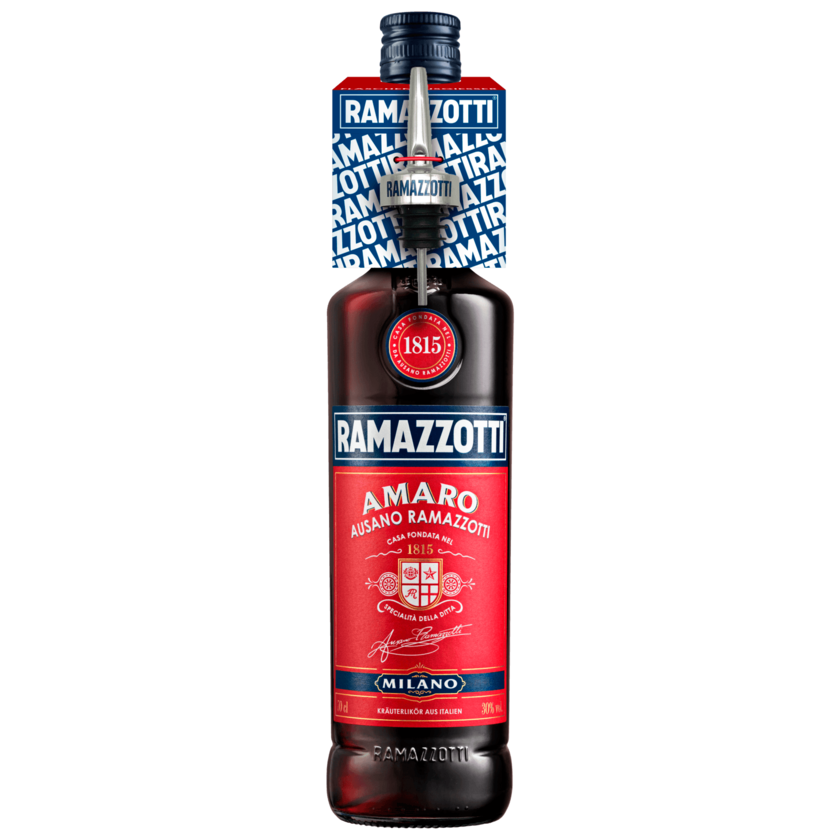 Ramazzotti Amaro + Ausgießer 0,7l